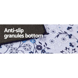 Artiss Short Pile Floor Rug 160x230cm Gaspar Blue