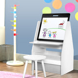 Keezi Kids Bookshelfs Child Bookcases Kids Easel Whiteboard Magazine Rack Desk