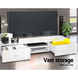 Artiss Adjustable High Gloss TV Unit