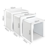 Artiss Set of 3 Nesting Tables