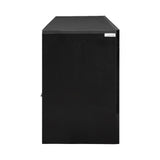 Artiss TV Cabinet Entertainment Unit Stand RGB LED Gloss Furniture 160cm Black