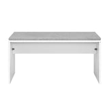 Artiss Dining Bench Upholstery Seat Stool Chair Cushion Furniture White 90cm