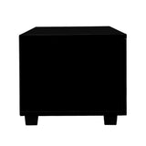 Artiss 140cm High Gloss TV Cabinet Stand Entertainment Unit Storage Shelf Black