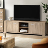 Artiss TV Cabinet Entertainment Unit TV Stand Display Shelf Storage Cabinet Wooden