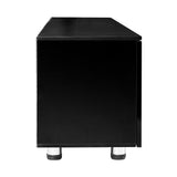 Artiss TV Cabinet Entertainment Unit Stand High Gloss Furniture 205cm Black