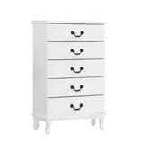 Artiss Chest of Drawers Tallboy Dresser Table Bedside Storage Cabinet Bedroom