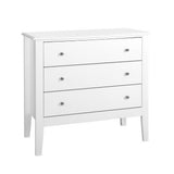 Artiss Chest of Drawers Storage Cabinet Bedside Table Dresser Tallboy White