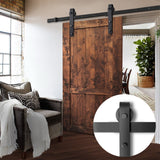 4M Sliding Barn Door Hardware Track Set Home Office Bedroom Interior Closet