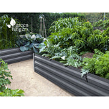 Greenfingers Garden Bed 2PCS 120X90X30CM Galvanised Steel Raised Planter