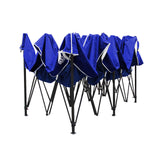 Instahut Gazebo Pop Up Marquee 3x6m Folding Wedding Tent Gazebos Shade Blue