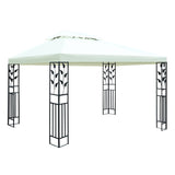 Instahut Gazebo 4x3m Marquee Outdoor Party Wedding Gazebos Tent Iron Art