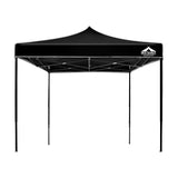 Instahut Gazebo Pop Up Marquee 3x3m Outdoor Tent Folding Wedding Gazebos Black