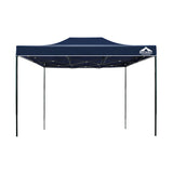 Instahut Gazebo Pop Up Marquee 3x4.5m Outdoor Tent Folding Wedding Gazebos Navy