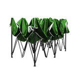 Instahut Gazebo Pop Up Marquee 3x6m Outdoor Tent Folding Wedding Gazebos Green