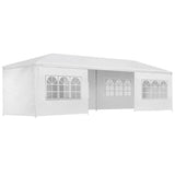 Instahut Gazebo 3x9m Outdoor Marquee side Wall Gazebos Tent Canopy Camping White 8 Panel