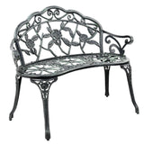 Gardeon Victorian Garden Bench - Green