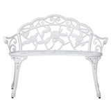 Gardeon Victorian Garden Bench – White