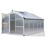 Greenfingers Greenhouse Aluminium Green House Garden Shed Greenhouses 3.02x2.5M