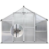 Greenfingers Greenhouse Aluminium Green House Garden Shed Greenhouses 3.7x2.5M