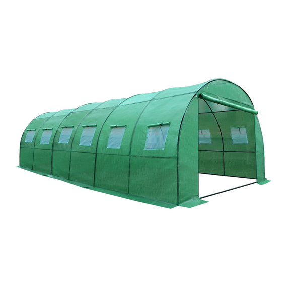 Greenfingers Greenhouse Garden Shed Green House Replacement *Cover Only* 6X3X2M