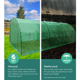 Greenfingers Greenhouse Garden Shed Green House Replacement *Cover Only* 6X3X2M