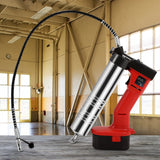 Giantz 20V Rechargeable Cordless Grease Gun - Red