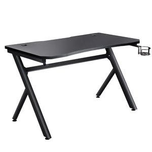 Artiss Gaming Desk Home Office Carbon Fiber Computer Table Racer Desks Black