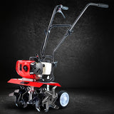 Giantz 72CC Garden Cultivator Tiller Petrol Rotary Hoe 36 Tines Rototiller