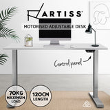 Artiss Standing Desk Motorised Height Adjustable Sit Stand Computer Table Office 120cm