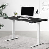 Artiss Standing Desk Motorised Electric Adjustable Sit Stand Table Riser Computer Laptop Stand 120cm