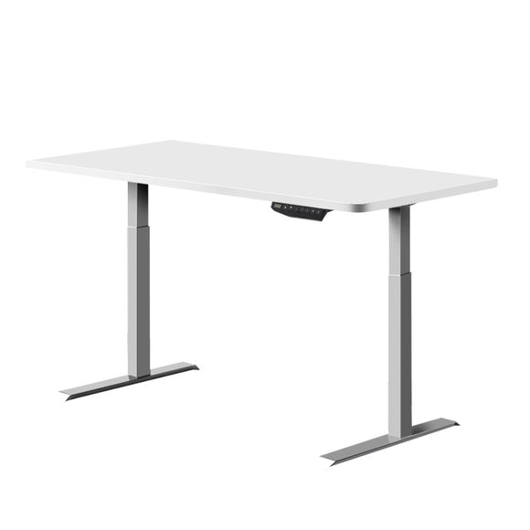 Artiss Standing Desk Motorised Height Adjustable Laptop Computer Table Electric Riser Dual Motor 120cm