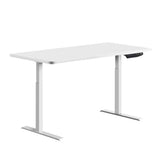 Artiss Sit Stand Desk Motorised Electric Computer Laptop Table Riser Office Dual Motor 120cm White