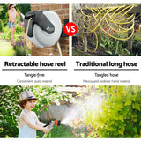 Green Fingers 20m Retractable Water Hose Reel