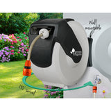 Greenfingers Retractable Hose Reel 30M Garden Water Spray Gun Auto Rewind