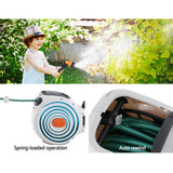 Greenfingers Retractable Hose Reel 20M Garden Water Spray Gun Auto Rewind