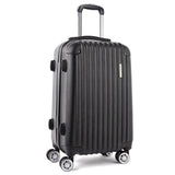 Wanderlite 28inch Lightweight Hard Suit Case Luggage Black