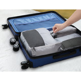 Wanderlite 7PCS Grey Luggage Organiser Suitcase Sets Travel Packing Cubes Pouch Bag