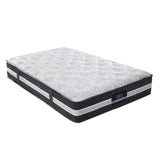 Giselle Bedding Lotus Tight Top Pocket Spring Mattress 30cm Thick – King Single