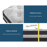 Giselle Bedding Lotus Tight Top Pocket Spring Mattress 30cm Thick – Single