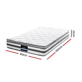 Giselle Bedding Normay Bonnell Spring Mattress 21cm Thick – Single