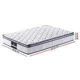 Giselle Bedding Marbella Euro Top Cool Gel Pocket Spring Mattress 30cm Thick – King