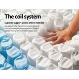 Giselle Bedding Marbella Euro Top Cool Gel Pocket Spring Mattress 30cm Thick – King