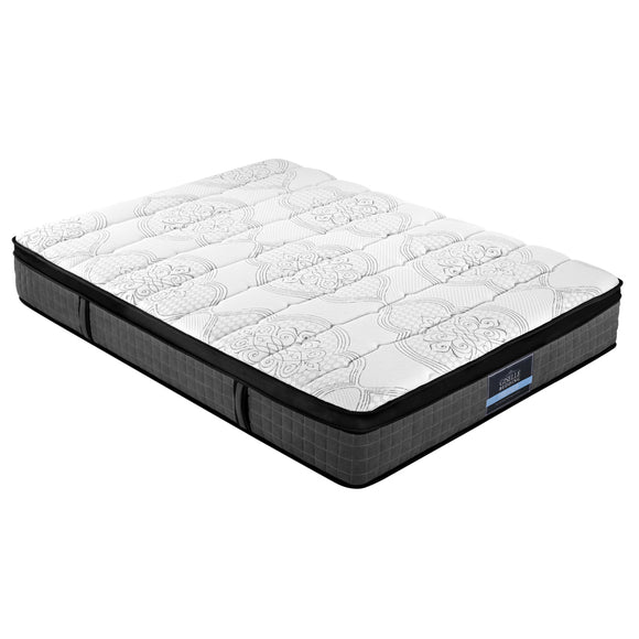 Giselle Bedding Ronnie Euro Top Latex Pocket Spring Mattress 34cm Thick – King