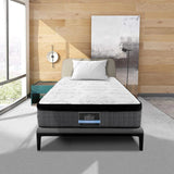 Giselle Bedding Ronnie Euro Top Latex Pocket Spring Mattress 34cm Thick – King Single