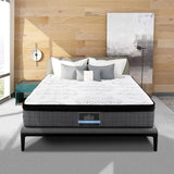 Giselle Bedding Ronnie Euro Top Latex Pocket Spring Mattress 34cm Thick – Queen