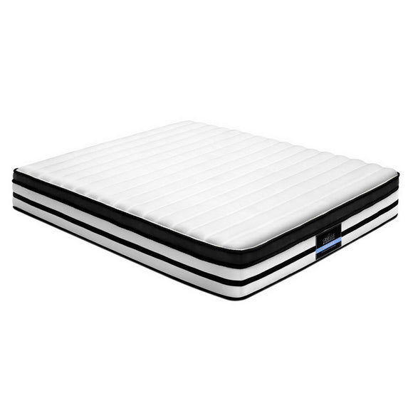 Giselle Bedding Rostock Euro Top Pocket Spring Mattress 27cm Thick – King