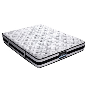 Giselle Bedding Rumba Tight Top Pocket Spring Mattress 24cm Thick – Queen