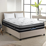 Giselle Bedding Galaxy Euro Top Cool Gel Pocket Spring Mattress 35cm Thick – Double