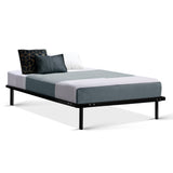 Artiss King Single Size Metal Bed Frame - Black