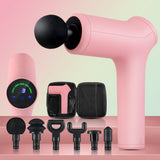 LCD Massage Gun Electric Massager Muscle Tissue 6 Heads Percussion Therapy AU